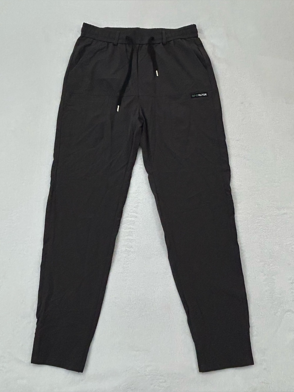 SPOHLFGR Dark Gray Jogger-Style Stretch Nurse Doctor Scrub Pants Unisex L 30-32